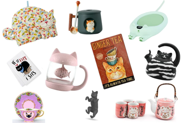 Collection of ideal 30th birthday gifts for cat lovers