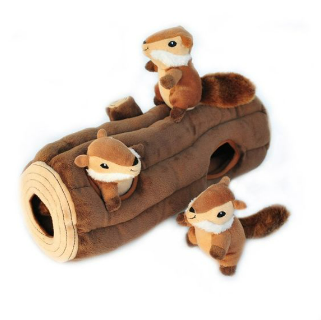 Hide and Seek Plush Dog Toys