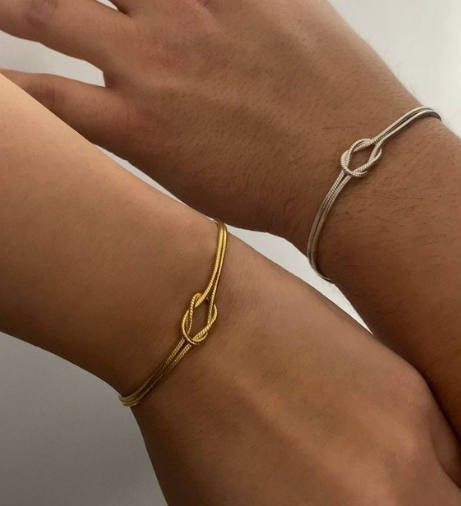 Couple Bracelet - gift ideas for a 1 year anniversary